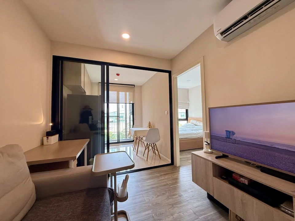 ขาย IKON Sukhumvit 77 1 ห้องนอน 1 ห้องน้ำ มาพร้อมเฟอร์ครบครัน ทำเลดี รีบจองเลยด่วนๆจ้า