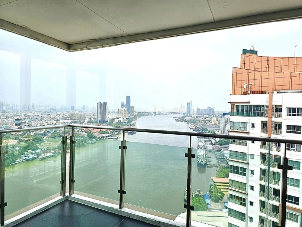 For sale: Ivy River Ratburana 1 bedroom, 1 bedroom, comes with a complete set of built-in furniture, with a view of the Chao Phraya River from a high