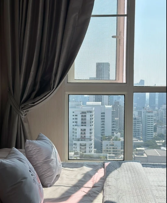 IVY THONGLOR for sale, 24th floor, city view, fully furnished, ready to move in. Book now! (Limited time offer!)