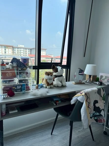 Kave Ava condo for sale, 6th floor. Spacious, unobstructed view. Fully furnished and ready to move in. Book now! (Hurry!)