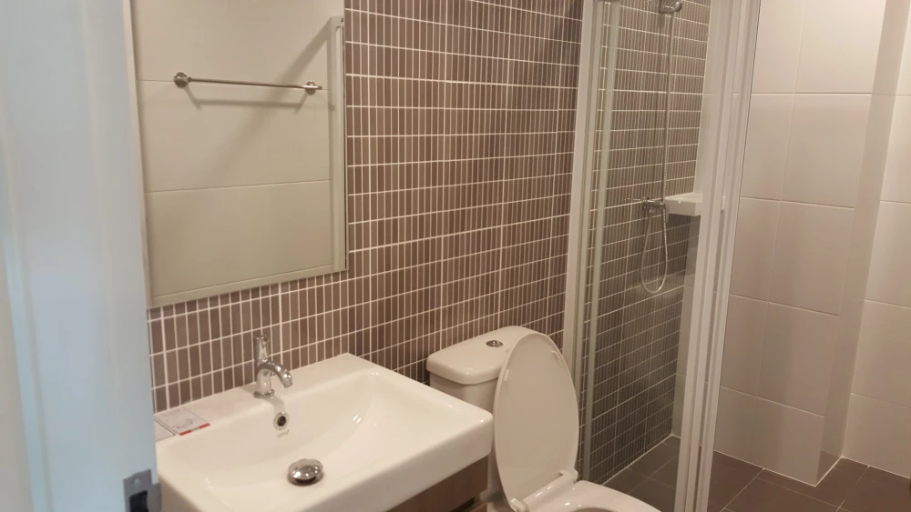 Kave Condo for sale, Building C, 3rd floor, 2 bedrooms, 1 bathroom, fully furnished. You definitely need to reserve it!