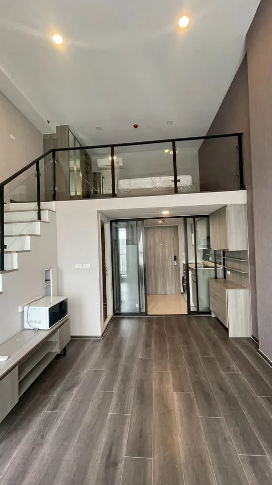 KnightsBridge Kaset Society for sale, ready to move in, high floor, spacious room, hurry and reserve now++