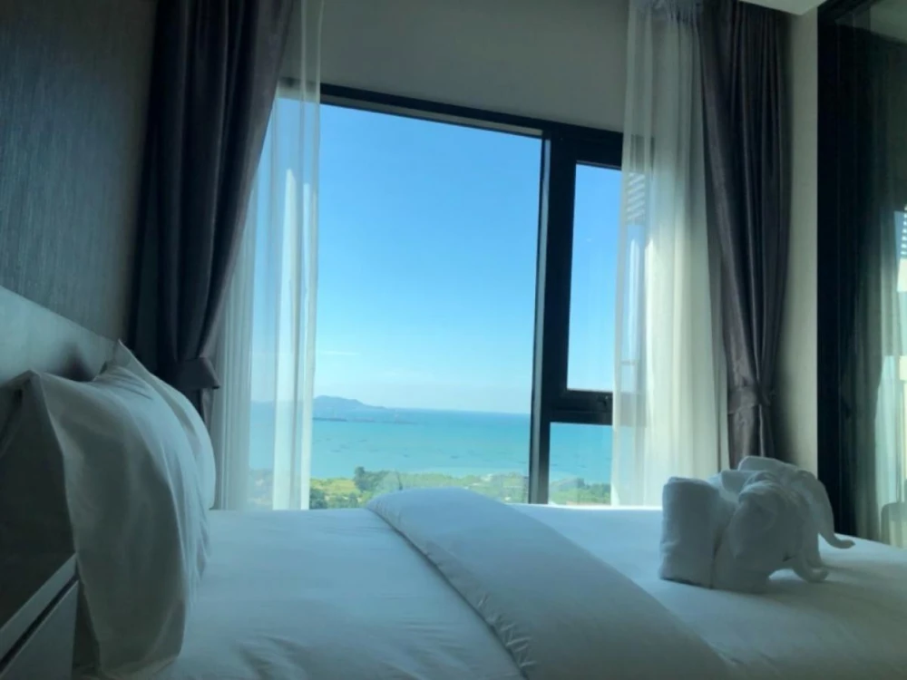 For sale KnightsBridge The Ocean Sriracha 24th floor, fully furnished, reserve now, hurry!