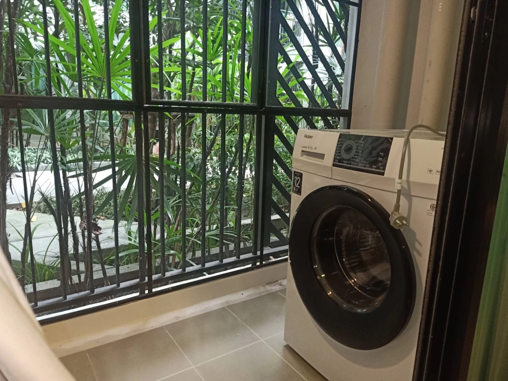 For Sale: LESTO Sukhumvit 113, Building C, 1st Floor, Garden View. Fully furnished—don't miss out!