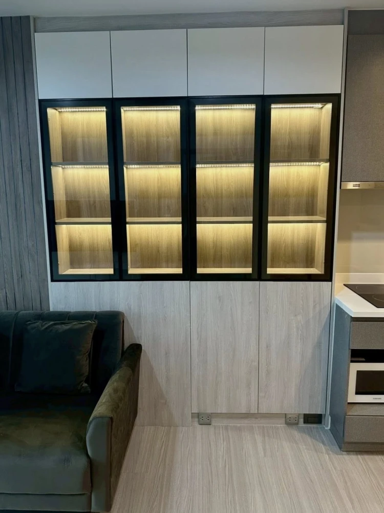 For sale: Life Asoke Hype, 1 bedroom, 1 multipurpose room, Asoke view, not blocked, don't miss it.