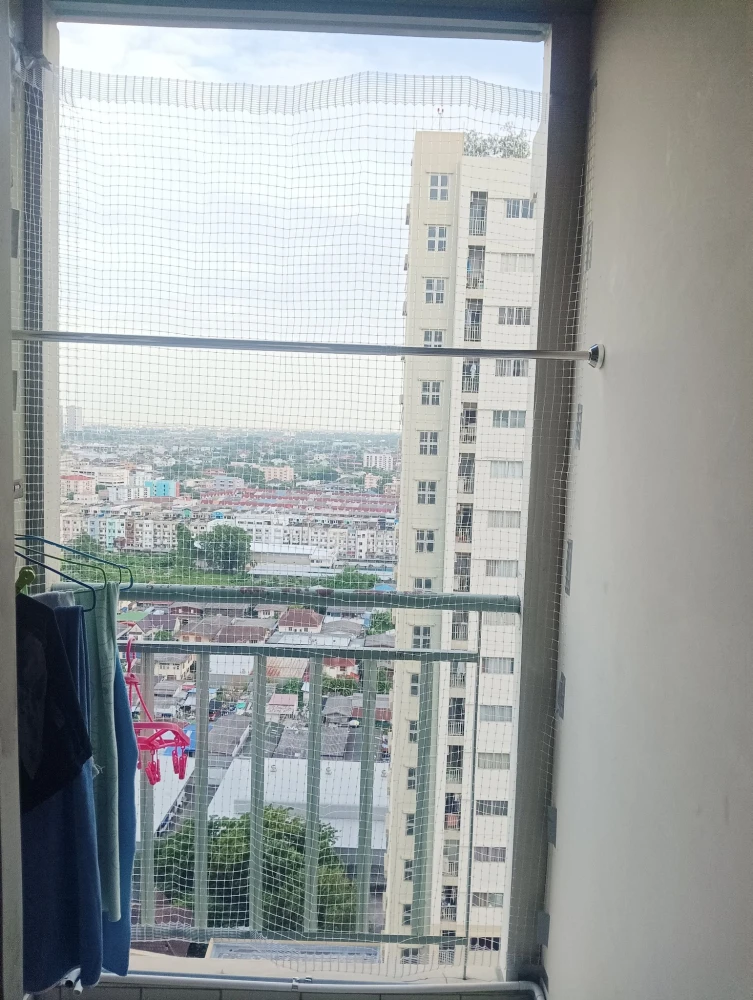For sale: Lumpini Condo Town Ramintra – Nawamin, 20th floor, very high, with a stunning city view. You must reserve this.