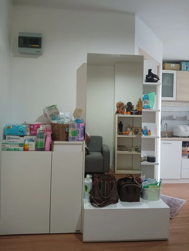 For sale: Lumpini Condo Town Ramintra – Nawamin, 20th floor, very high, with a stunning city view. You must reserve this.