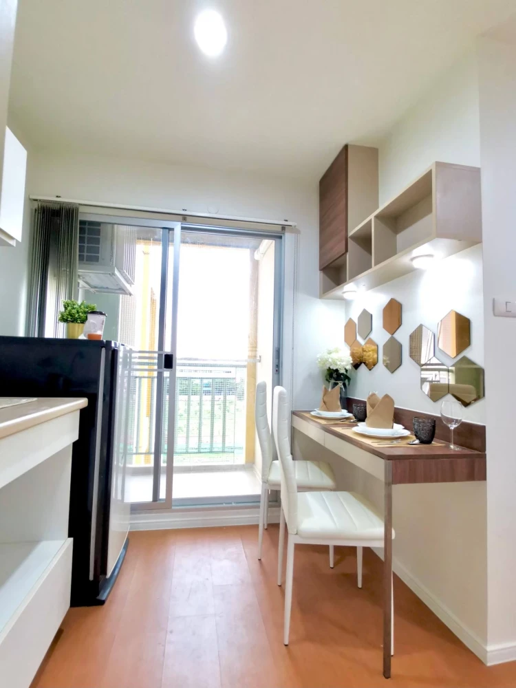 Selling 2 comfortable condo units at Lumpini Condotown Nida-Serithai. Low floors, complete amenities. Book now!