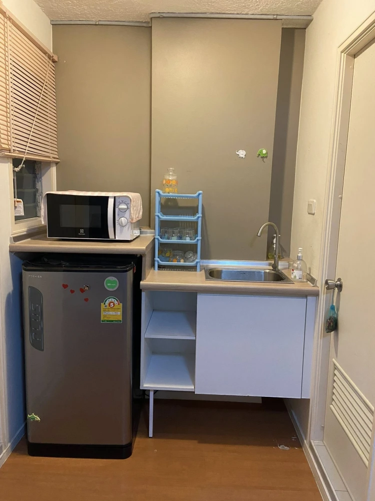 For sale: Lumpini CondoTown Romklao – Suvarnabhumi, nice room, 7th floor, good location, fully furnished, don't miss it!