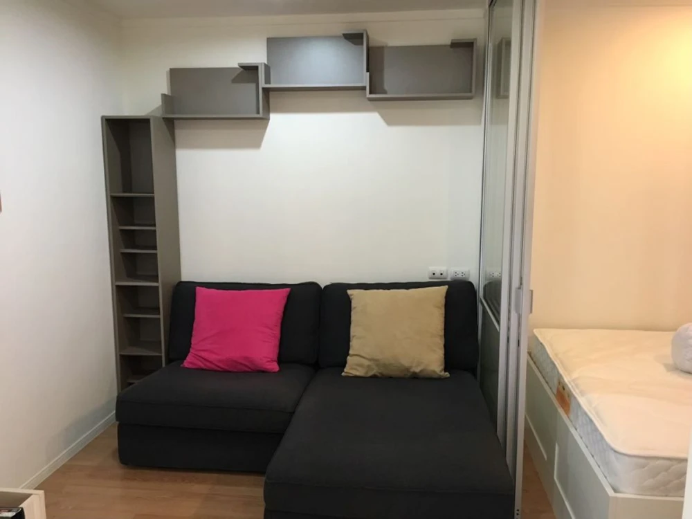 For sale: Lumpini Mega City Bangna, 12th floor, partitioned room, fully furnished. Interested? Reserve now. Don't miss out!