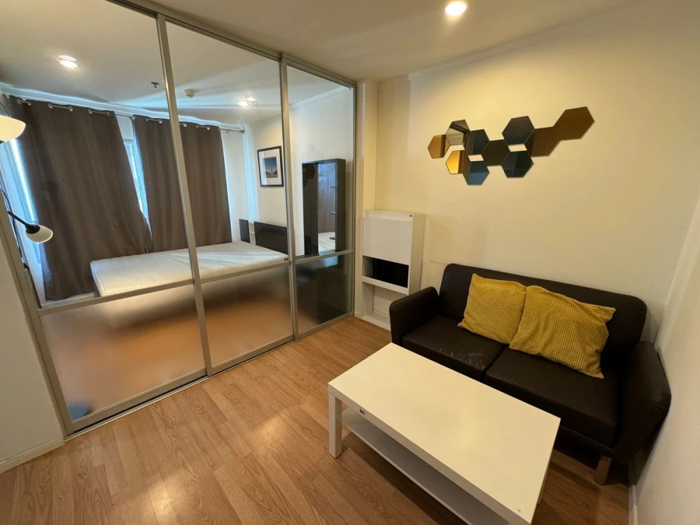 For sale: Lumpini Mega City Bangna, 14th floor, partitioned room, fully furnished, ready to move in. Reserve now, don't miss out.