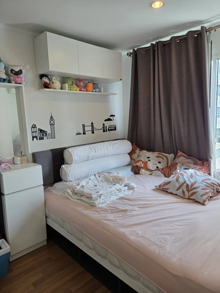 Selling Lumpini Park Rama 9–Ratchada, 1 bedroom, 1 bathroom, street view, great location, convenient transportation. Book now! images