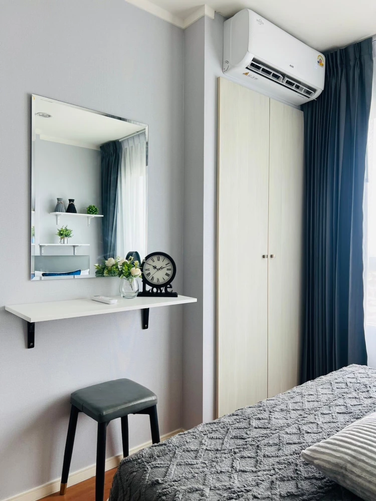 For sale: Lumpini Park Rattanathibet-Ngamwongwan, 22nd floor, corner room, open view, fully furnished, reserve now.