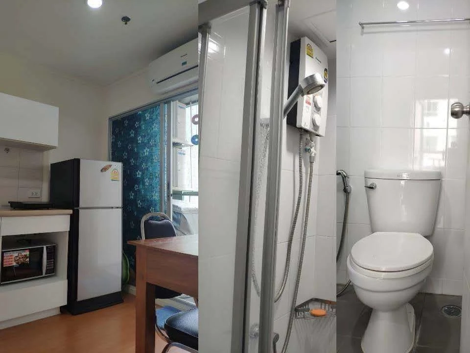 For sale: Lumpini Park Rattanathibet-Ngamwongwan, 8th floor, corner room, fully furnished, nice to live in, reserve now.
