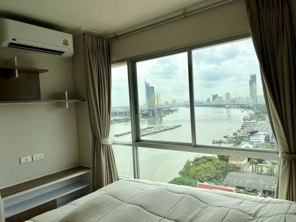 ขาย Lumpini Park Riverside - Rama 3 ห้องสวย ชั้นสูง วิวแม่น้ำเต็มตา ติดวอลเปเปอร์เริ่ดๆ ห้ามพลาด