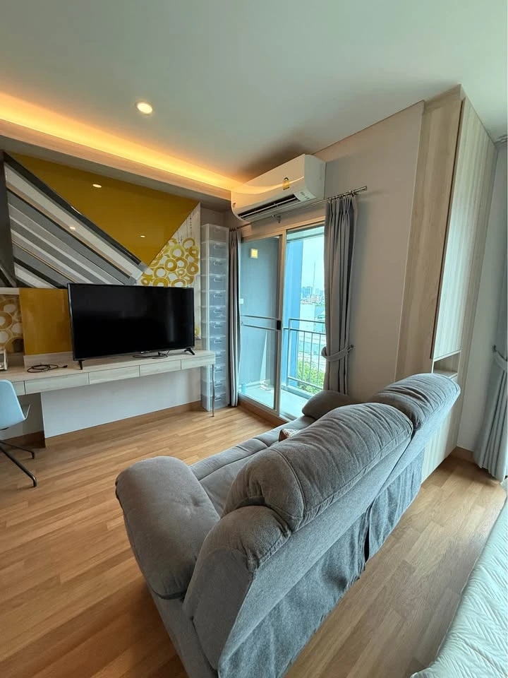 For sale: Lumpini Park Vibhavadi-Chatuchak, 5th floor, view of Vibhavadi 3 Road, fully furnished, you can't miss this opportunity!