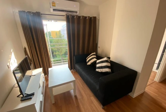 For sale: Lumpini Place Bangna Km.3, 3rd floor, fully furnished room, nice to live in, reserve now, don't miss out.