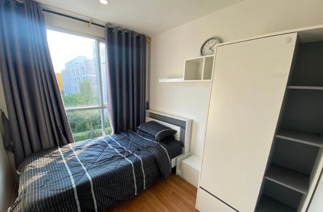 For sale: Lumpini Place Bangna Km.3, 3rd floor, fully furnished room, nice to live in, reserve now, don't miss out.