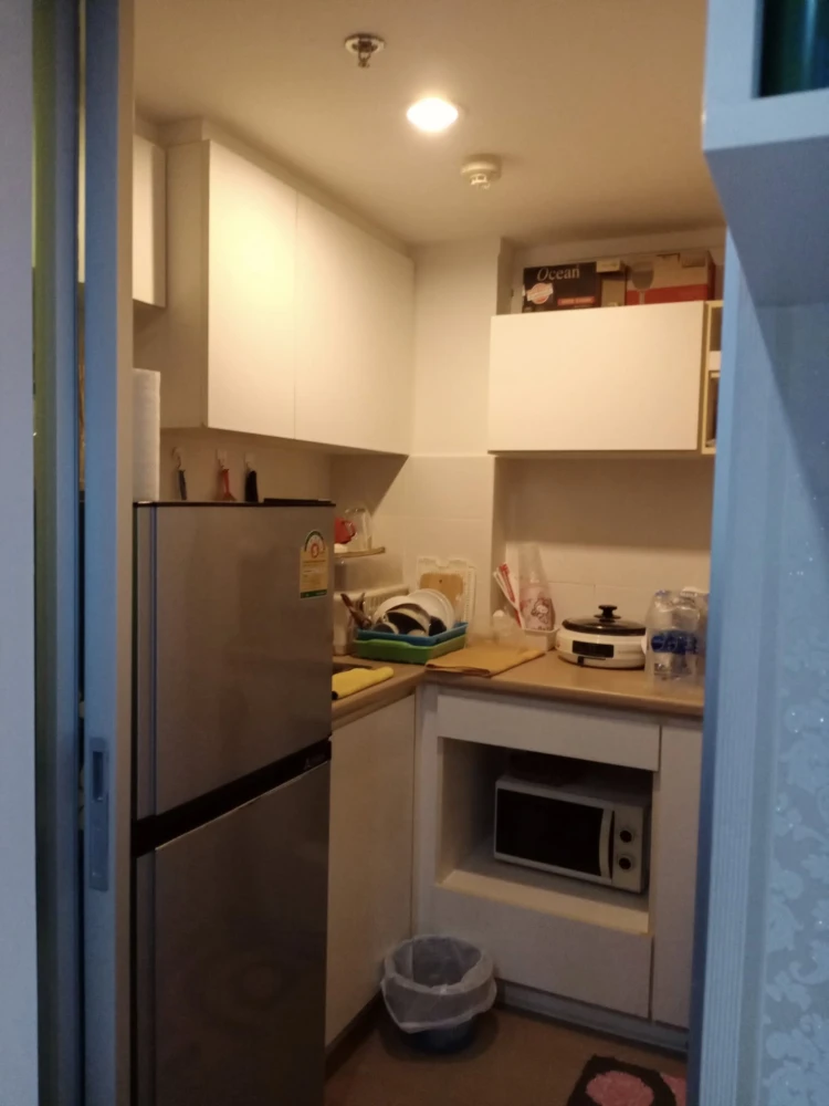 For sale: Lumpini Place Borom Ratchachonni–Pinklao, north-facing room, 9th floor, with excellent wallpaper. Reserve now!