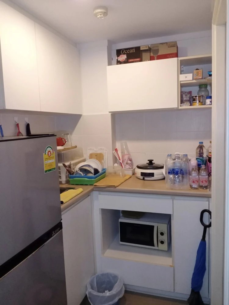 For sale: Lumpini Place Borom Ratchachonni–Pinklao, north-facing room, 9th floor, with excellent wallpaper. Reserve now!