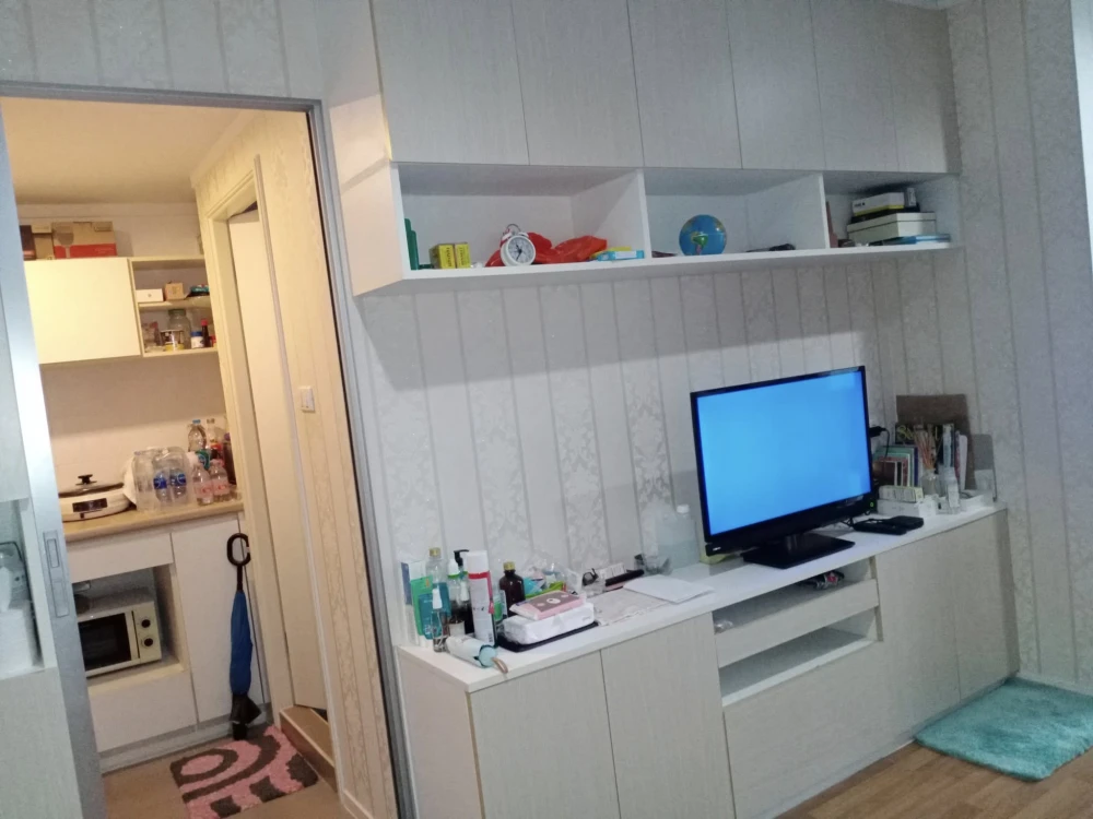 For sale: Lumpini Place Borom Ratchachonni–Pinklao, north-facing room, 9th floor, with excellent wallpaper. Reserve now!