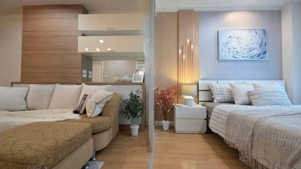 Selling a beautiful 7th-floor unit at Lumpini Place Rama VIII, fully furnished. Book now!