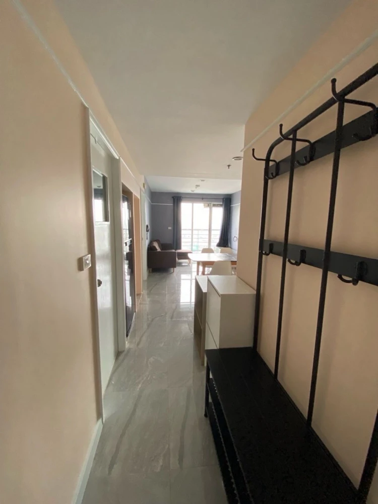For sale: Lumpini Place Water Cliff, 2 bedrooms, high floor, beautiful view, ready to move in, reserve now, don't miss out.