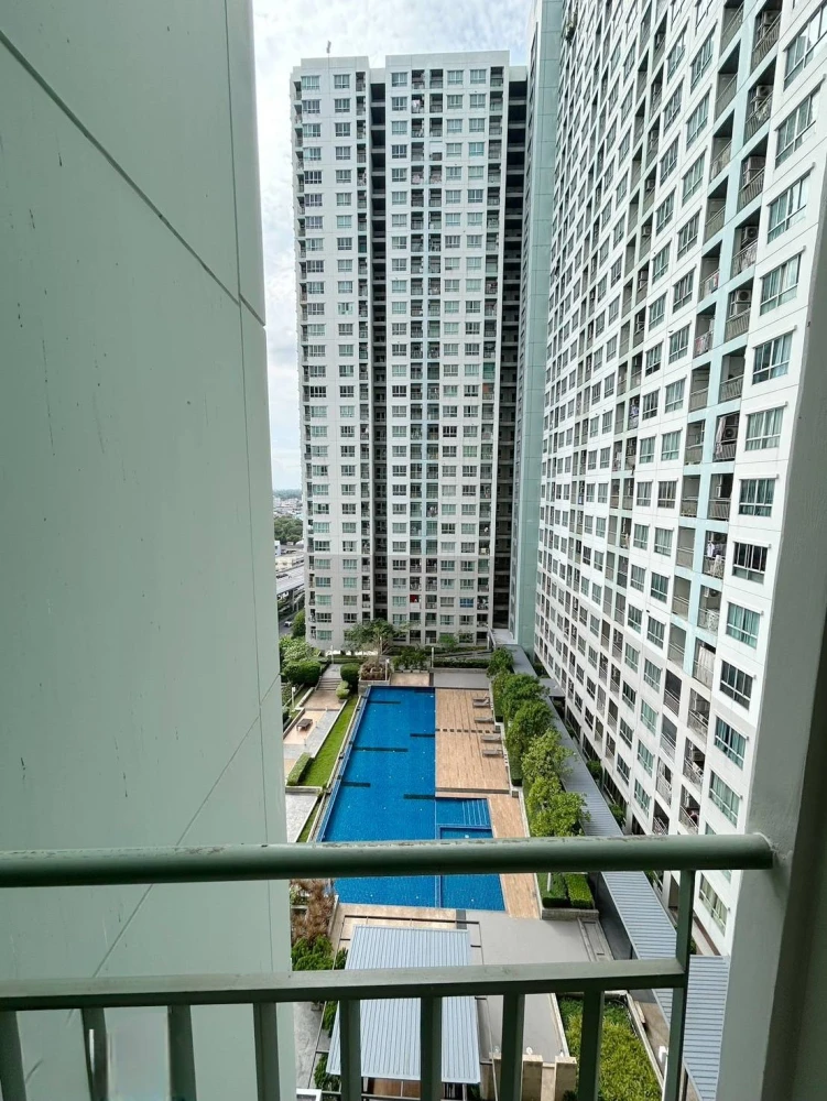 For sale: Lumpini Ville Chaengwatthana-Pakkret Station, high floor, ready to move in, fully furnished, just bring your bags.