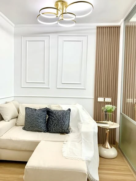 Selling a lovely high-floor unit at Lumpini Ville Chaengwatthana Pakkret. Good ventilation and complete amenities. Book now before it's too late!