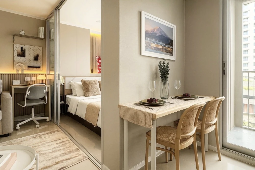 For sale: Lumpini Ville Naklua - Wongamat, a nice room with excellent built-in furniture. Just bring your bags and move in.