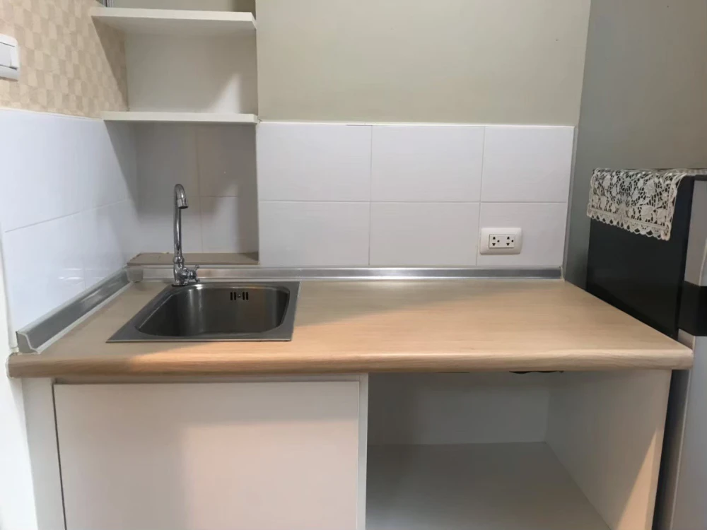 For sale: Lumpini Ville Onnut - Ladkrabang 2, 1 bedroom, 1 bathroom, beautiful wallpaper, fully furnished, reserve now.