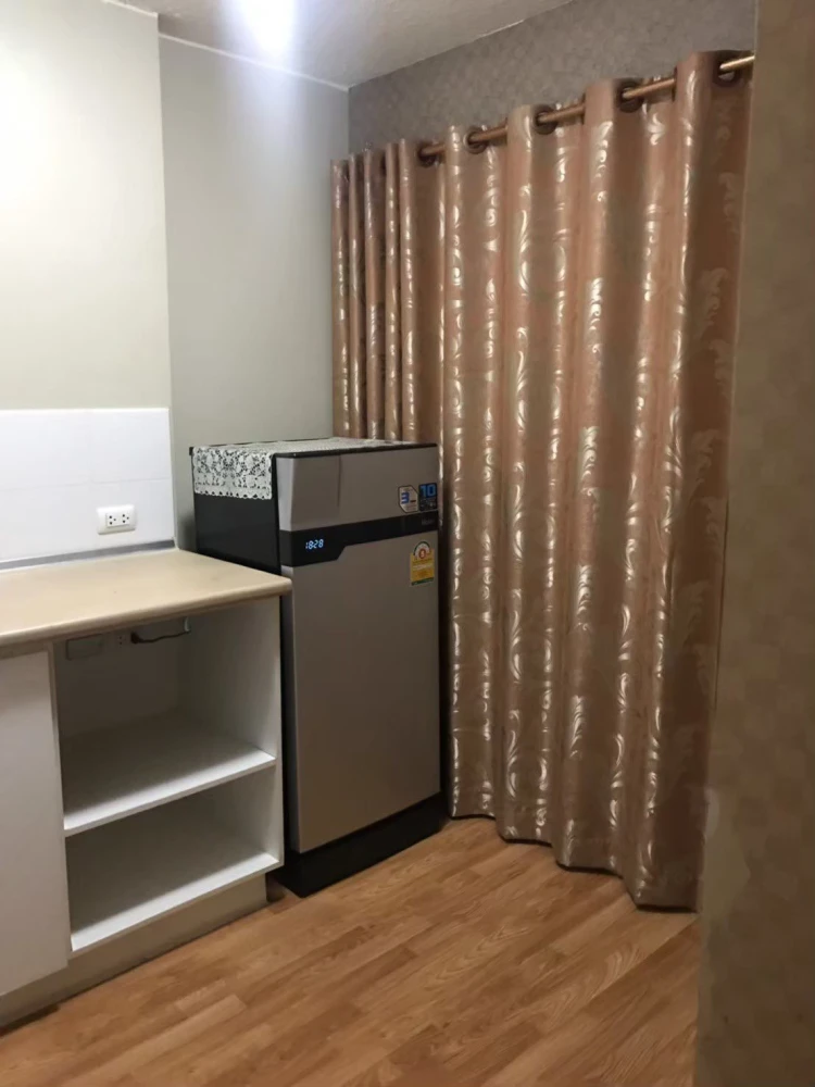 For sale: Lumpini Ville Onnut - Ladkrabang 2, 1 bedroom, 1 bathroom, beautiful wallpaper, fully furnished, reserve now.