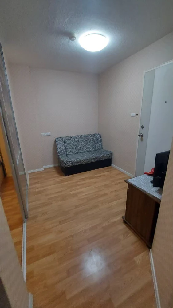 For sale: Lumpini Ville Onnut - Ladkrabang 2, 1 bedroom, 1 bathroom, beautiful wallpaper, fully furnished, reserve now.