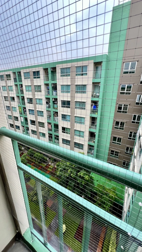 For sale Lumpini Ville On Nut 46, ready to move in, furnished, shady side, not exposed to the sun, cool room, garden view