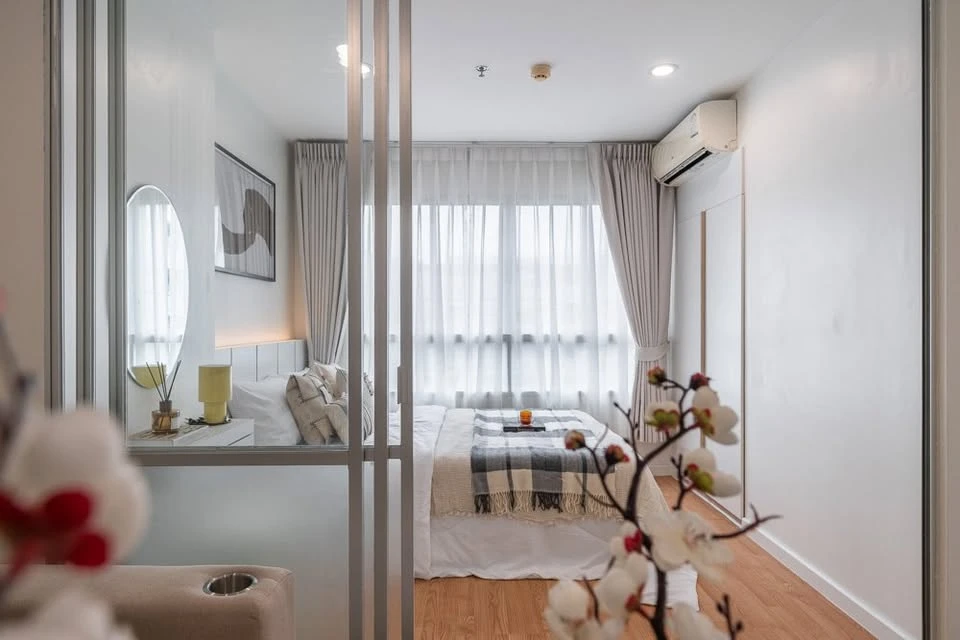 For Sale: Lumpini Ville Ramkhamhaeng 60/2. A well-sized, easy-to-maintain unit—ideal for those seeking an affordably priced condo in the Hua Mak–Bang
