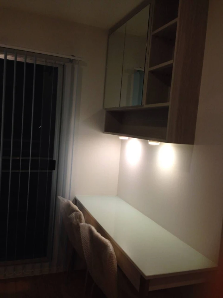 Selling Lumpini Ville Ramkhamhaeng 60/2, corner unit. High privacy, balcony not adjacent to other units, good breeze, not hot in the afternoon. Book q