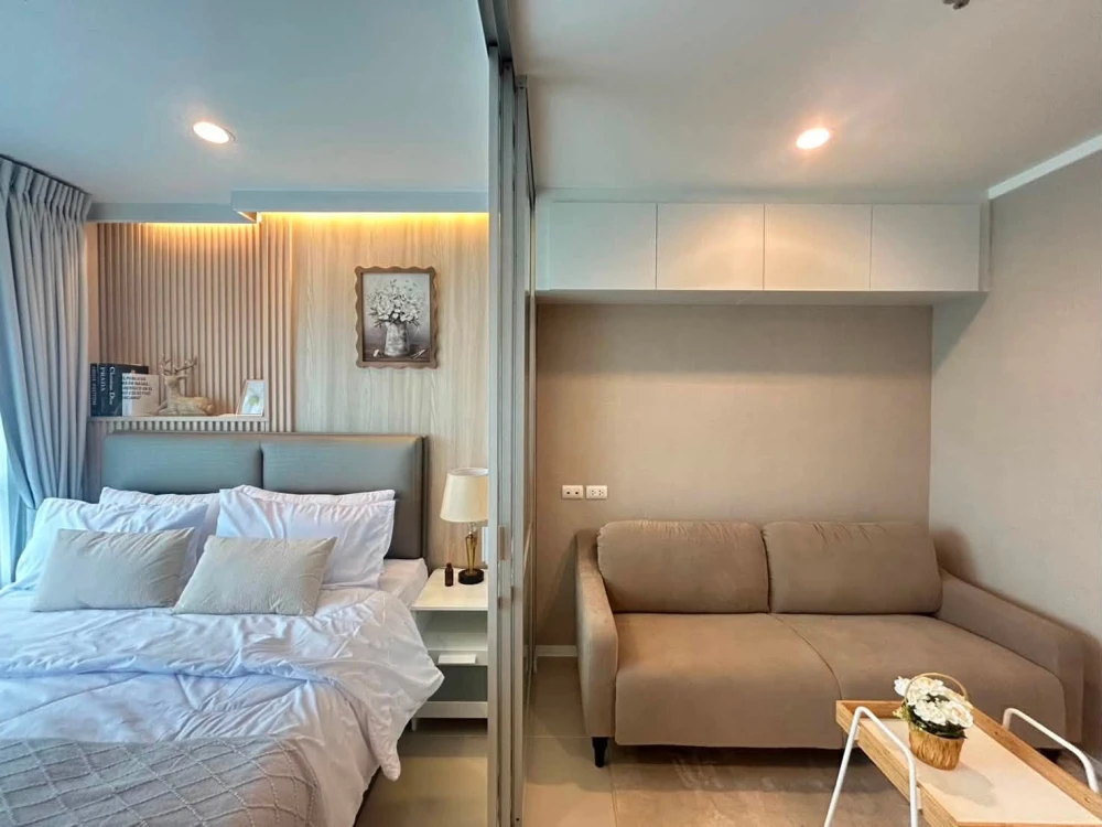 Selling Lumpini Ville Naklua - Wongamat, Building B, 7th floor, fully furnished. Don't miss out!