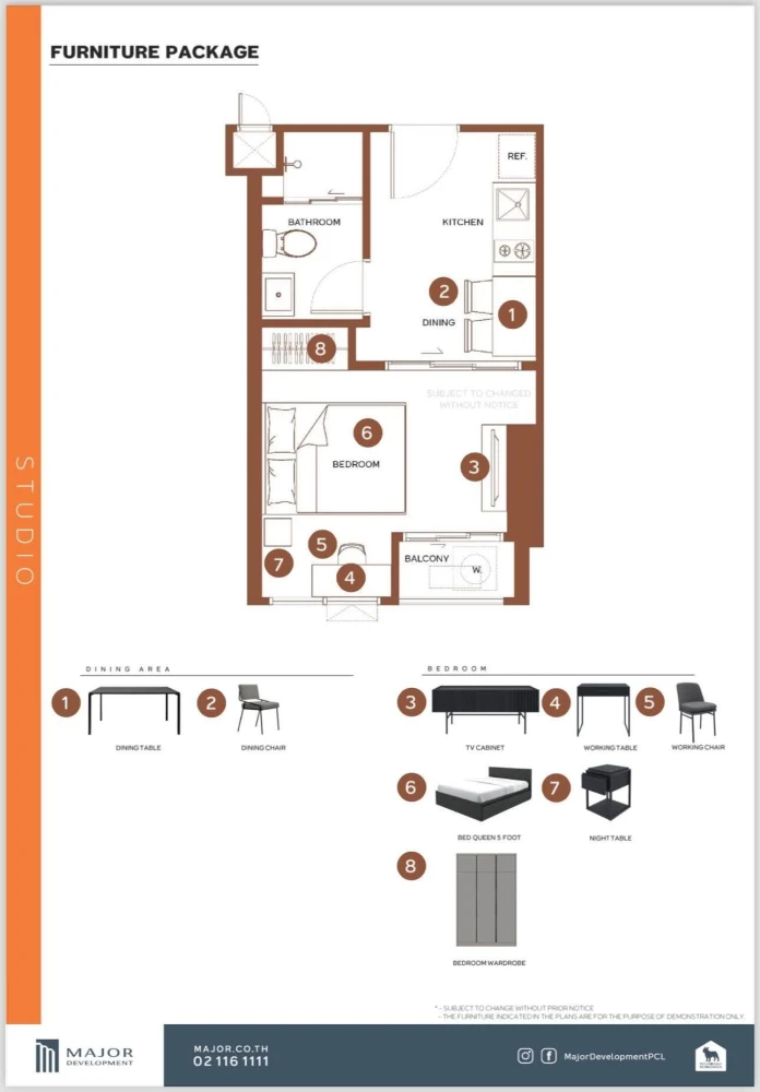 For sale: Metris District Ladprao – a pet-friendly residence where you and your dogs or cats can live with total freedom. Fully furnished and equipped