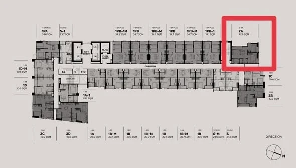 Metris District Ladprao for sale, nice room, spacious and comfortable, reserve now.