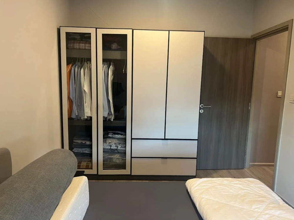 Selling Metris Ladprao, 2 bedrooms, north facing, unobstructed view, fully furnished. Book now!