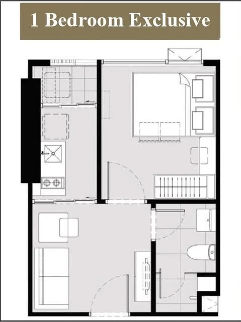 For sale/rent: Modiz Rhyme Ramkhamhaeng, Rajamangala Stadium view, fully furnished, hurry and reserve now!