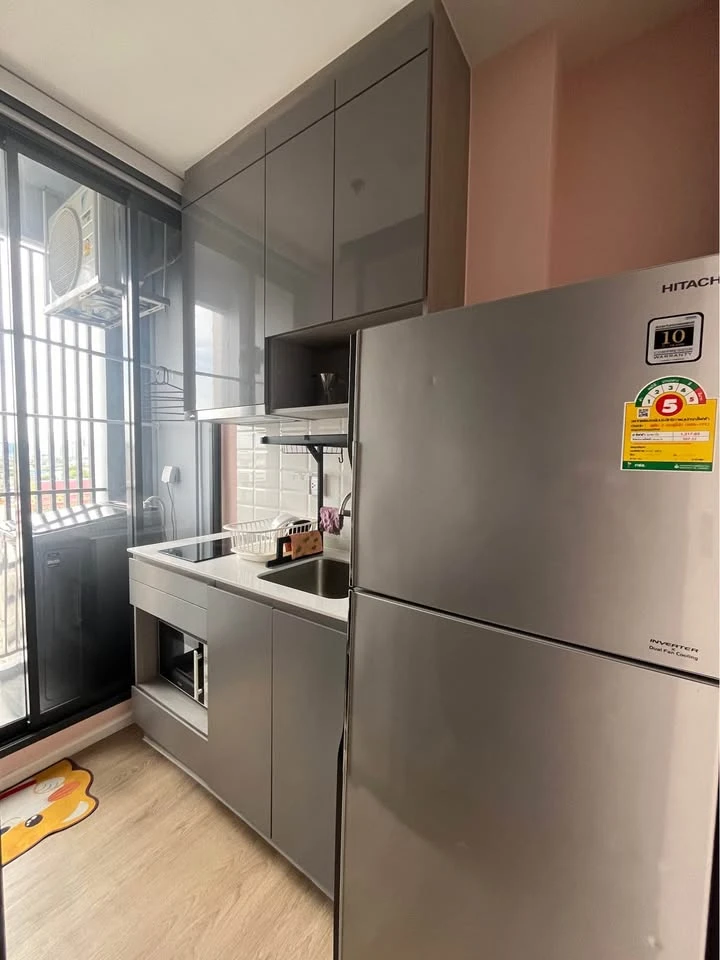 For sale: Modiz Rhyme Ramkhamhaeng, ready-to-move-in room, open view, furnished, just bring your bags!!