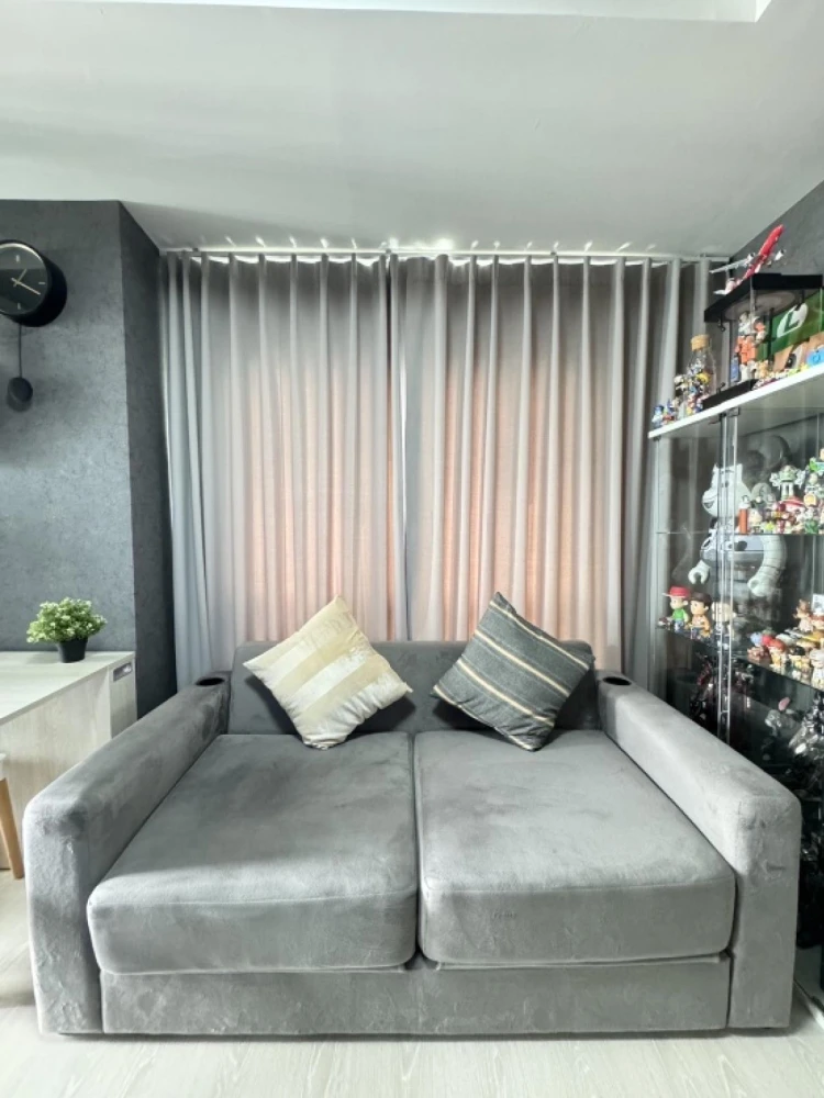 For sale: Niche id @ Pakkret Station, 32nd floor, high floor, fully furnished, ready to move in. Reserve now, hurry!