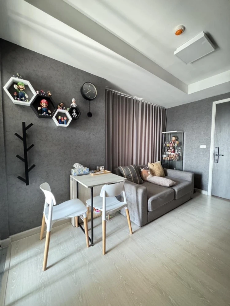 For sale: Niche id @ Pakkret Station, 32nd floor, high floor, fully furnished, ready to move in. Reserve now, hurry!