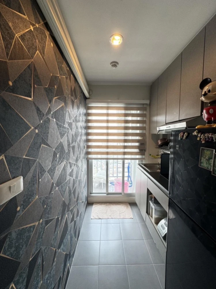 For sale: Niche id @ Pakkret Station, 32nd floor, high floor, fully furnished, ready to move in. Reserve now, hurry!
