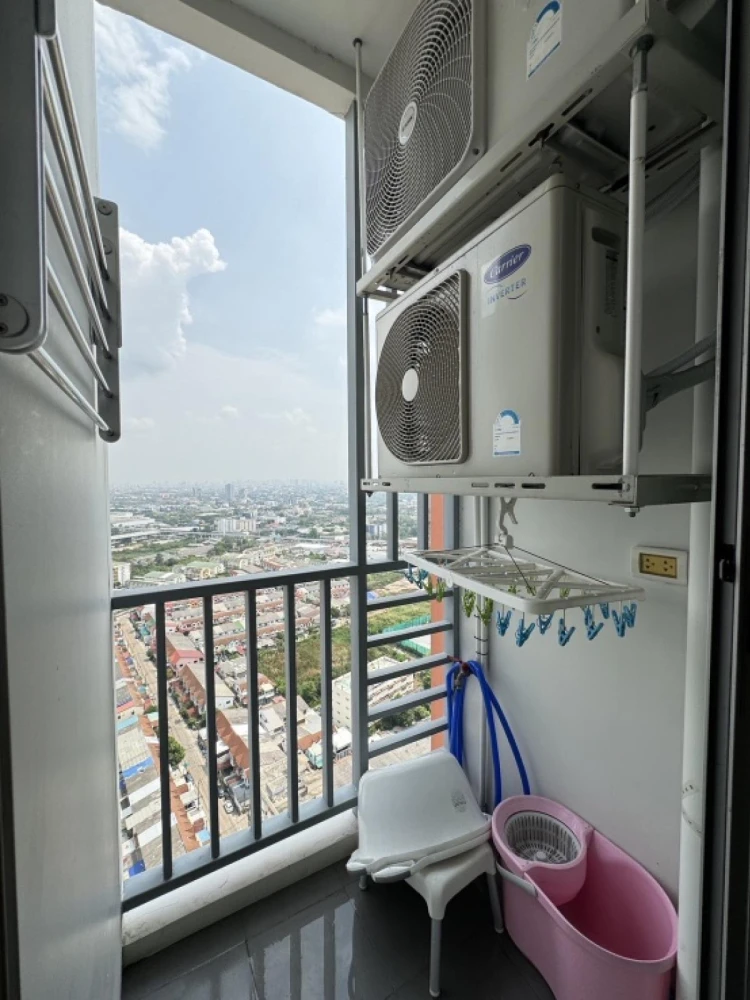 For sale: Niche id @ Pakkret Station, 32nd floor, high floor, fully furnished, ready to move in. Reserve now, hurry!