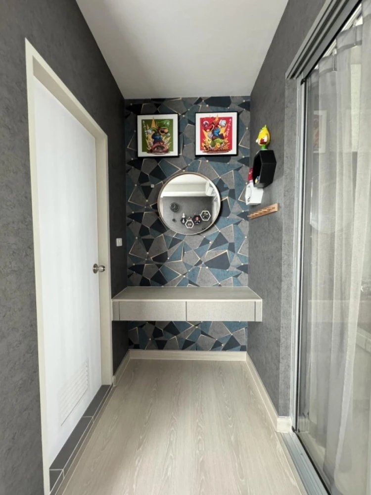 For sale: Niche id @ Pakkret Station, 32nd floor, high floor, fully furnished, ready to move in. Reserve now, hurry!