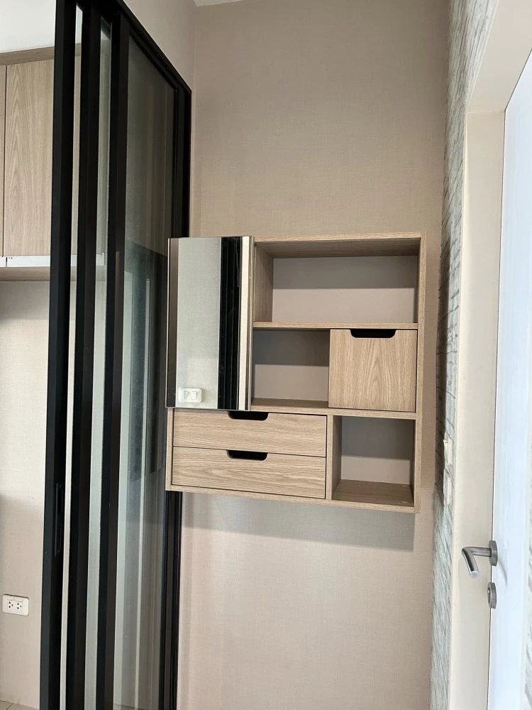 For sale: Niche Mono Sukhumvit-Bearing, 1 bedroom, 1 bathroom, beautifully wallpapered, fully furnished, reserve now!