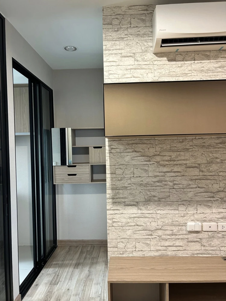 For sale: Niche Mono Sukhumvit-Bearing, 1 bedroom, 1 bathroom, beautifully wallpapered, fully furnished, reserve now!