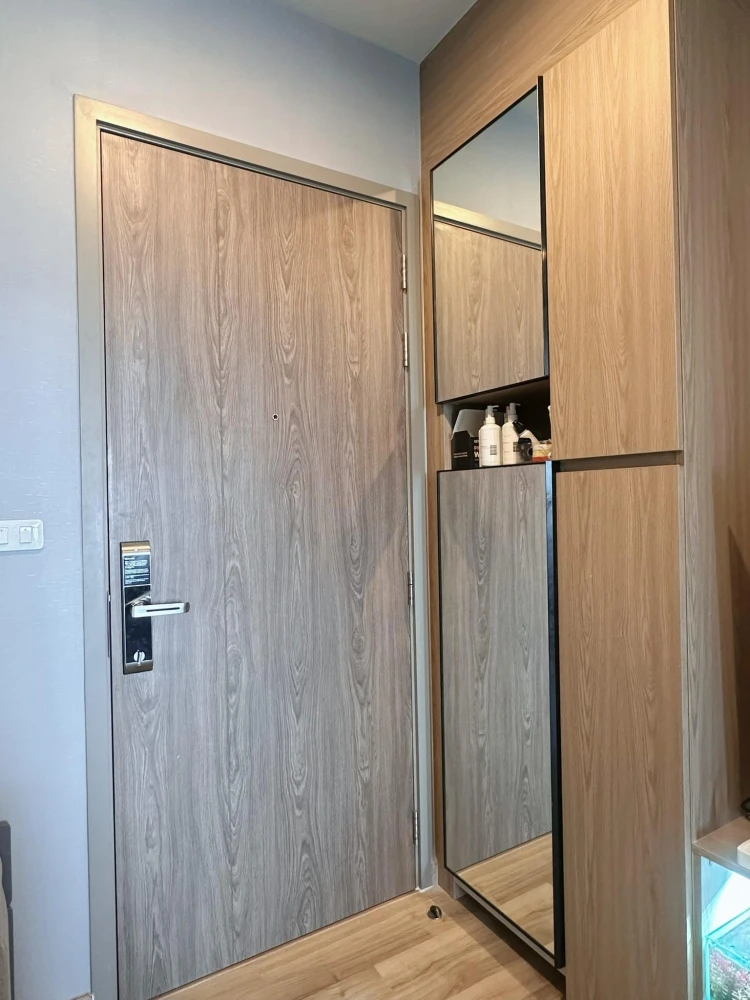 For sale: Niche Mono Sukhumvit-Bearing, 14th floor, south-facing room, very good wind, beautiful view, fully furnished room, nice to live in, reserve